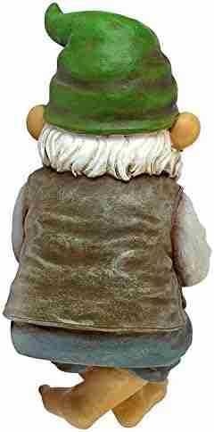 Design Toscano QM2806500 Ziggy, The Fishing Gnome Indoor/Outdoor Garden Sitter Statue, Full Color Finish Design Toscano QM2806500 Ziggy, The Fishing Gnome Indoor/Outdoor Garden Sitter Statue, Full Color Finish