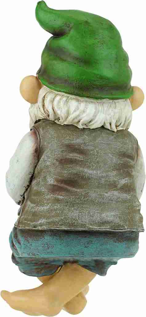 Design Toscano QM2806500 Ziggy, The Fishing Gnome Indoor/Outdoor Garden Sitter Statue, Full Color Finish Design Toscano QM2806500 Ziggy, The Fishing Gnome Indoor/Outdoor Garden Sitter Statue, Full Color Finish