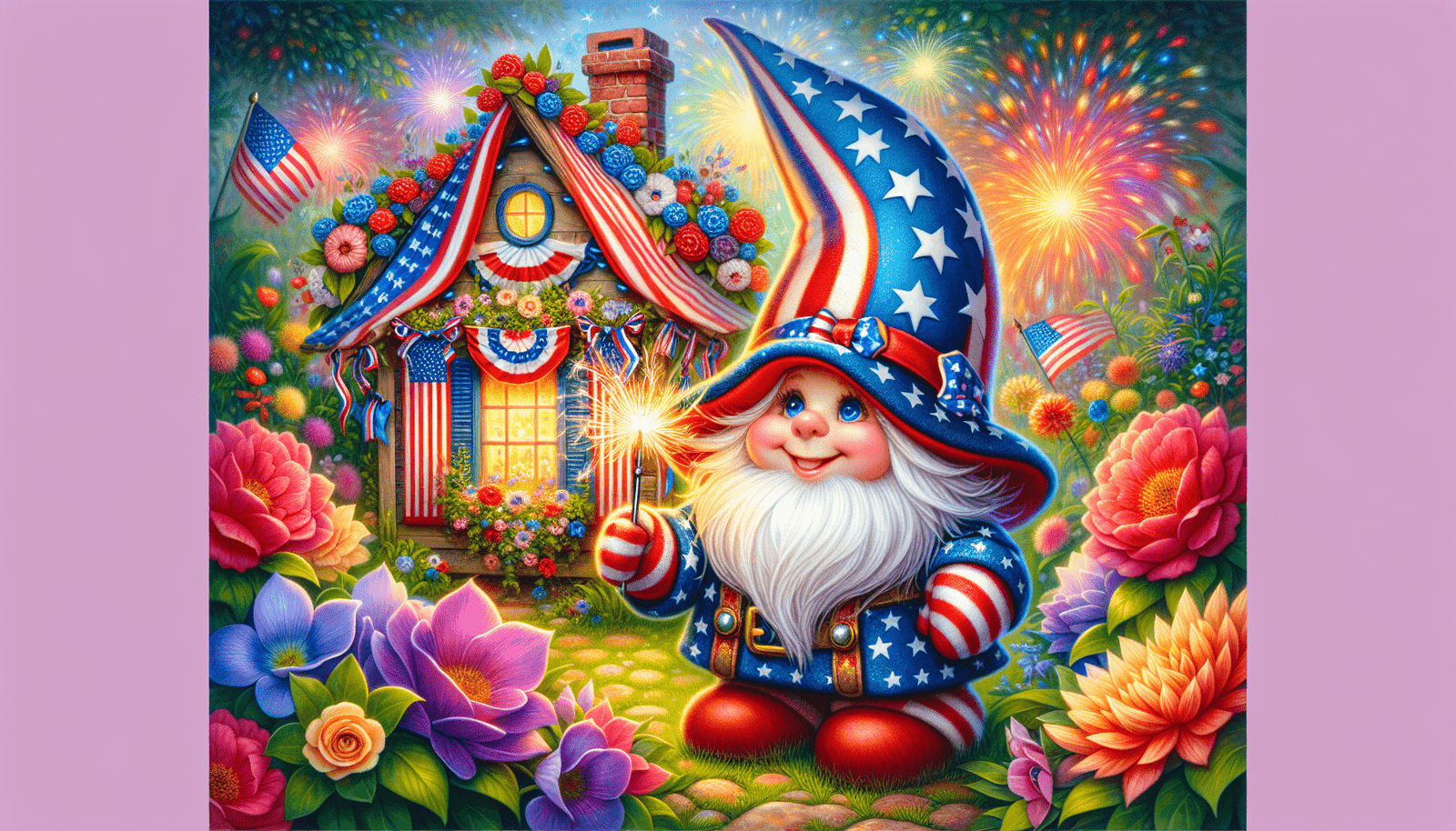 Crafting Patriotic Gnomes for a Festive Home
